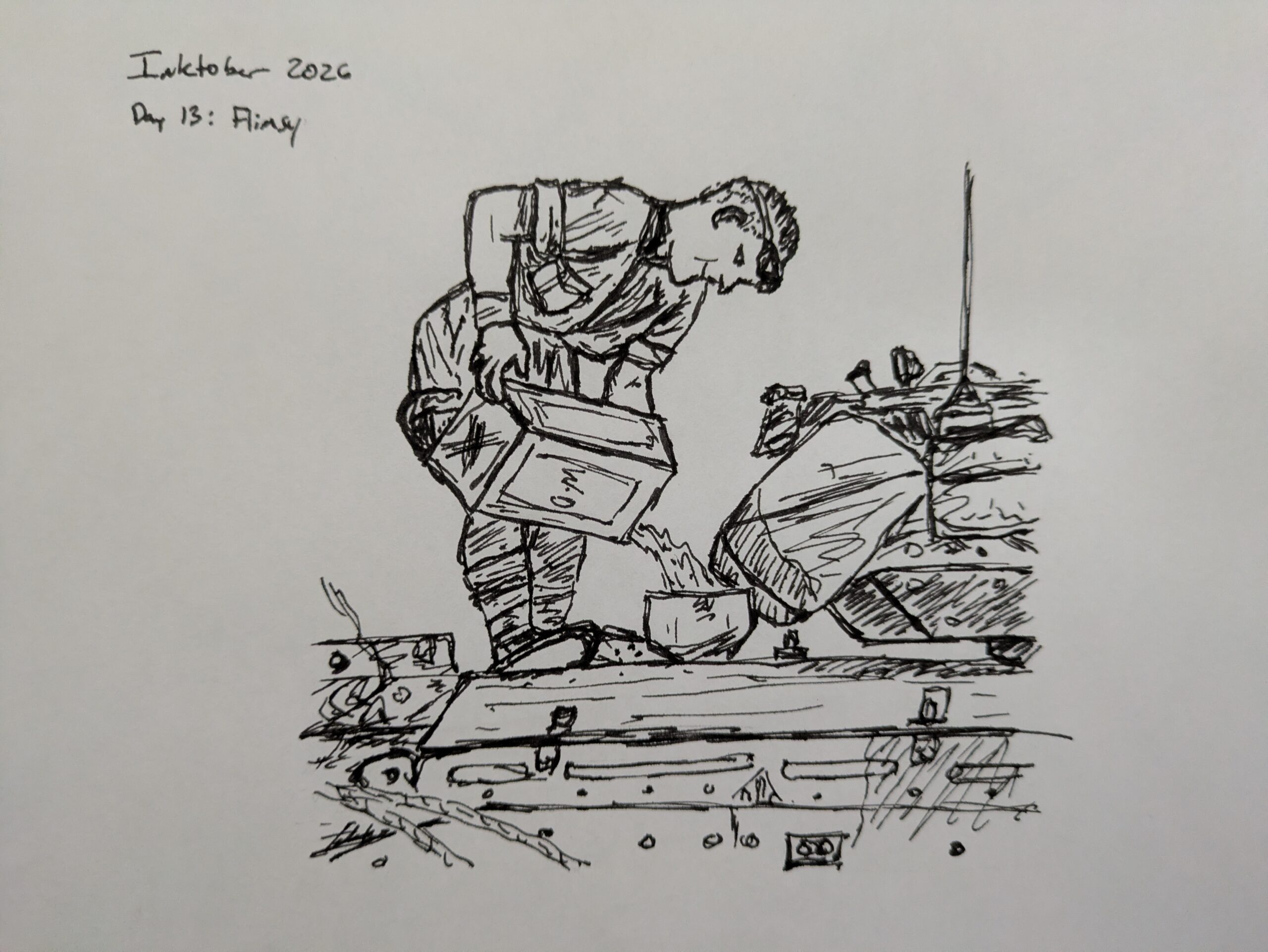Inktober 2026– Day 13