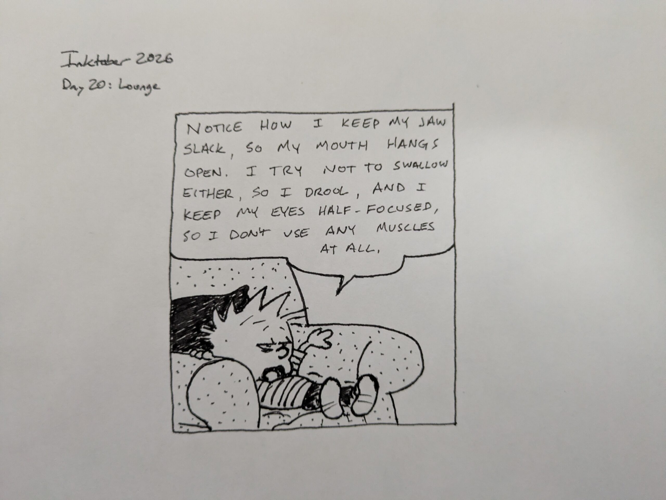 Inktober 2026– Day 20