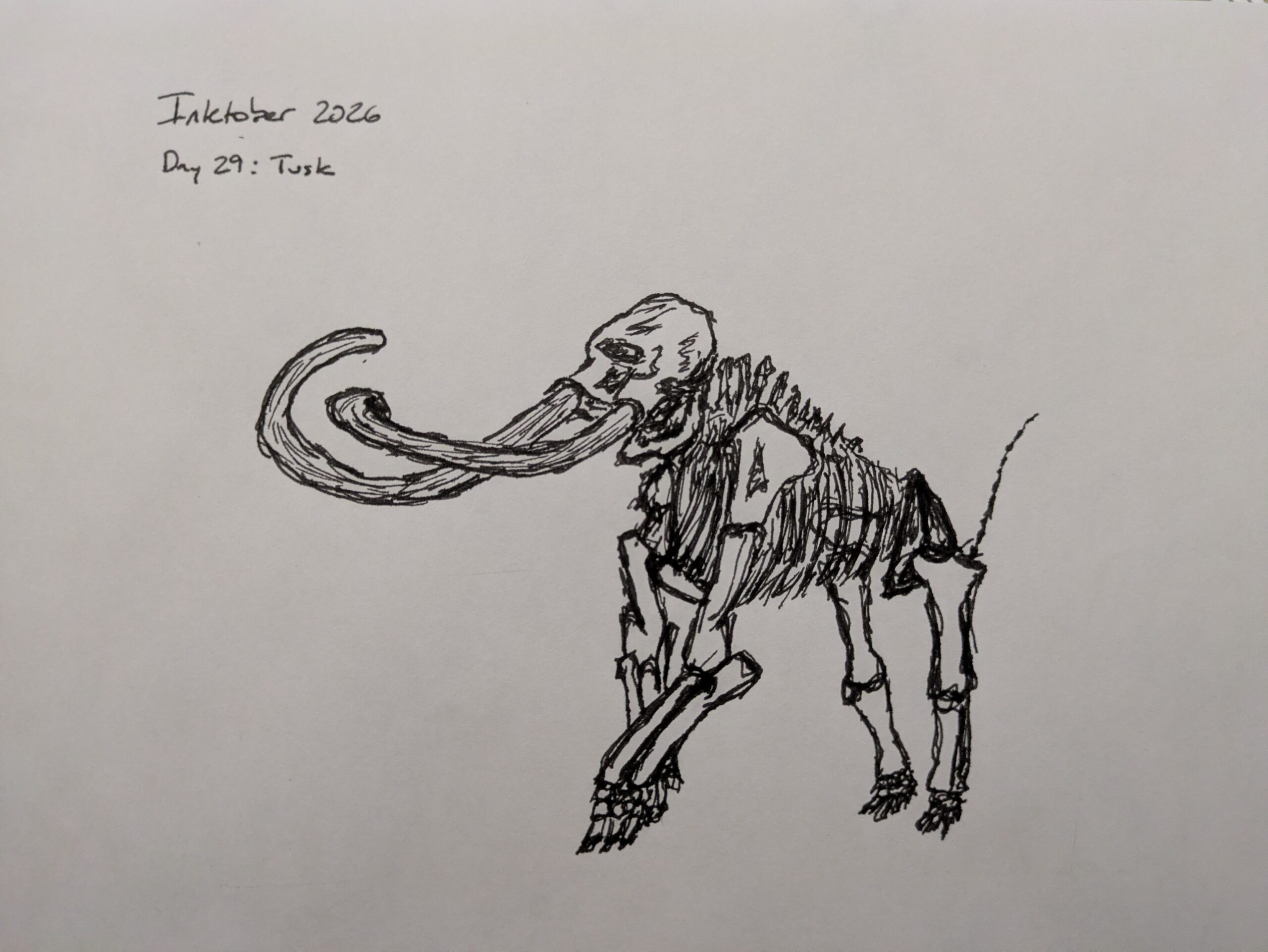 Inktober 2026– Day 29