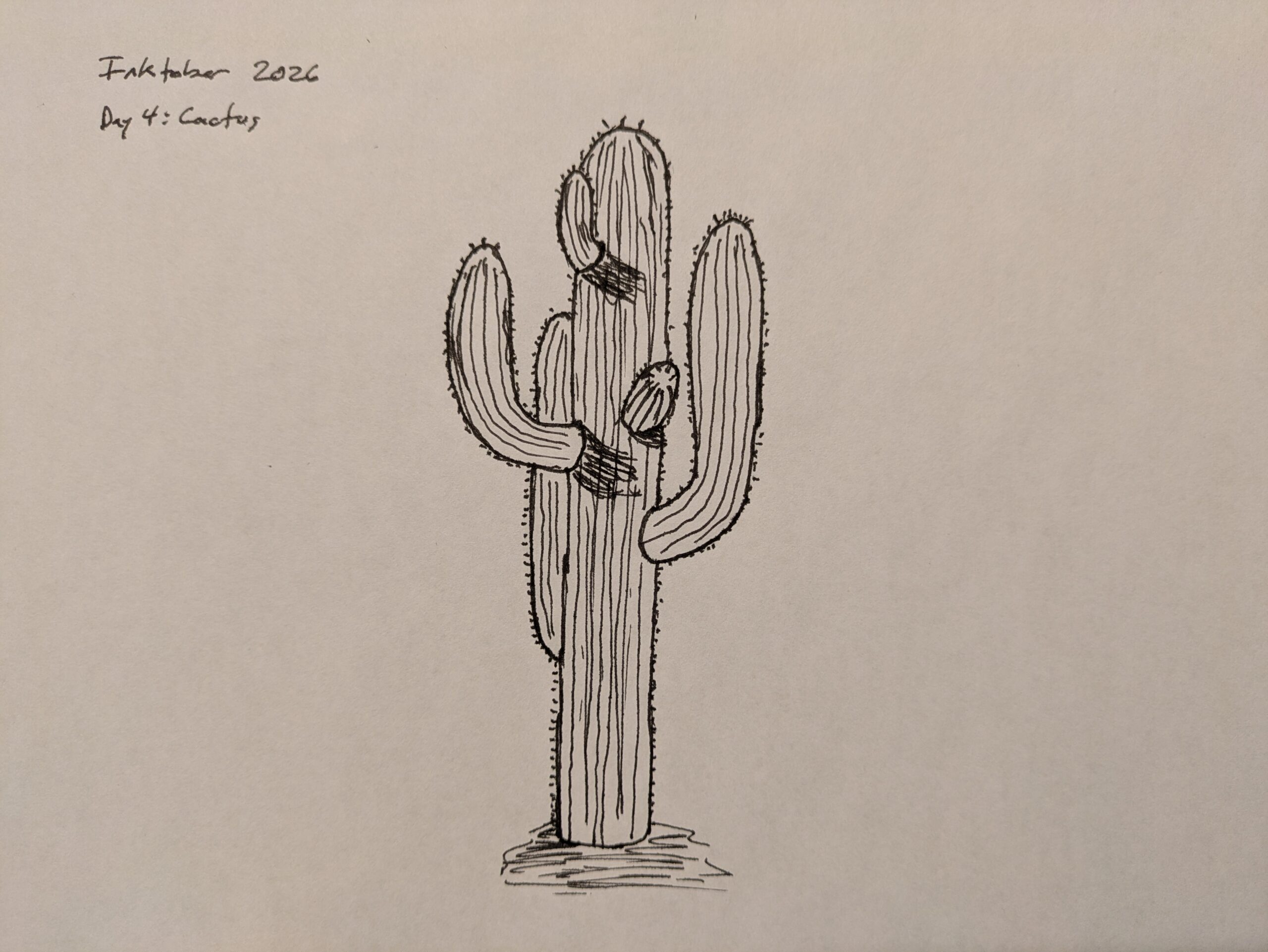 Inktober 2026– Day 4
