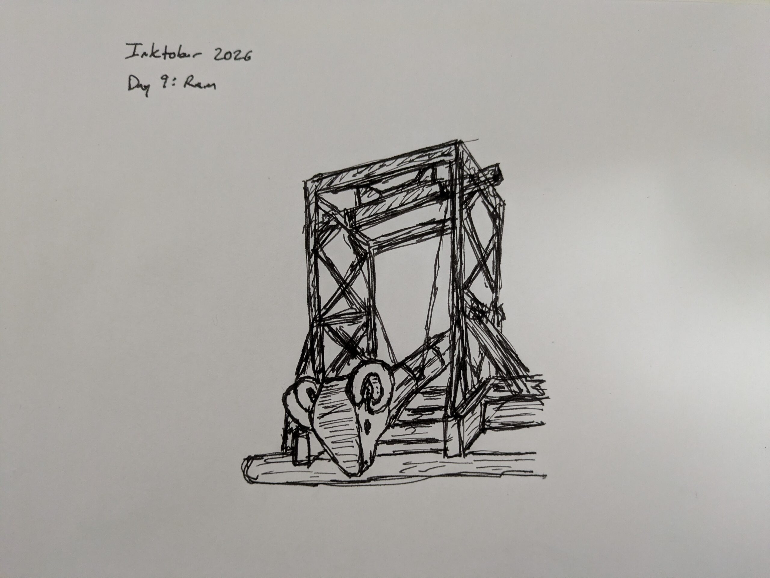 Inktober 2026– Day 9